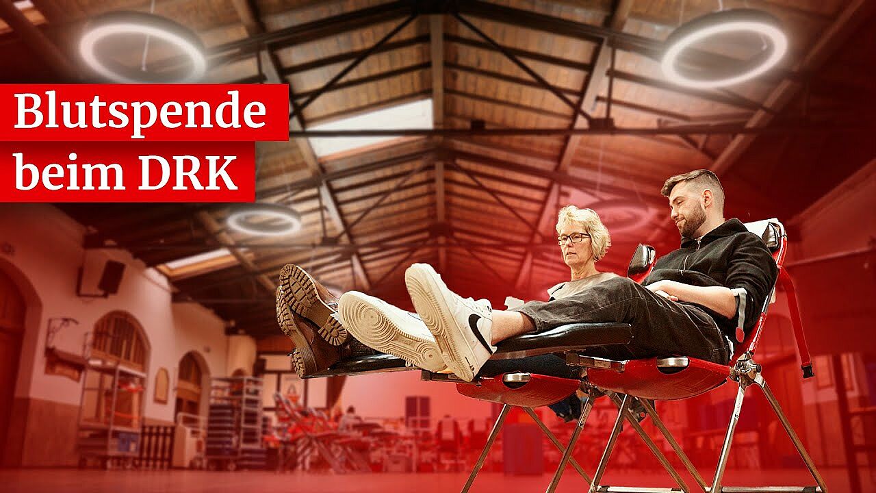 Die Blutspende des Deutschen Roten Kreuzes in Ense